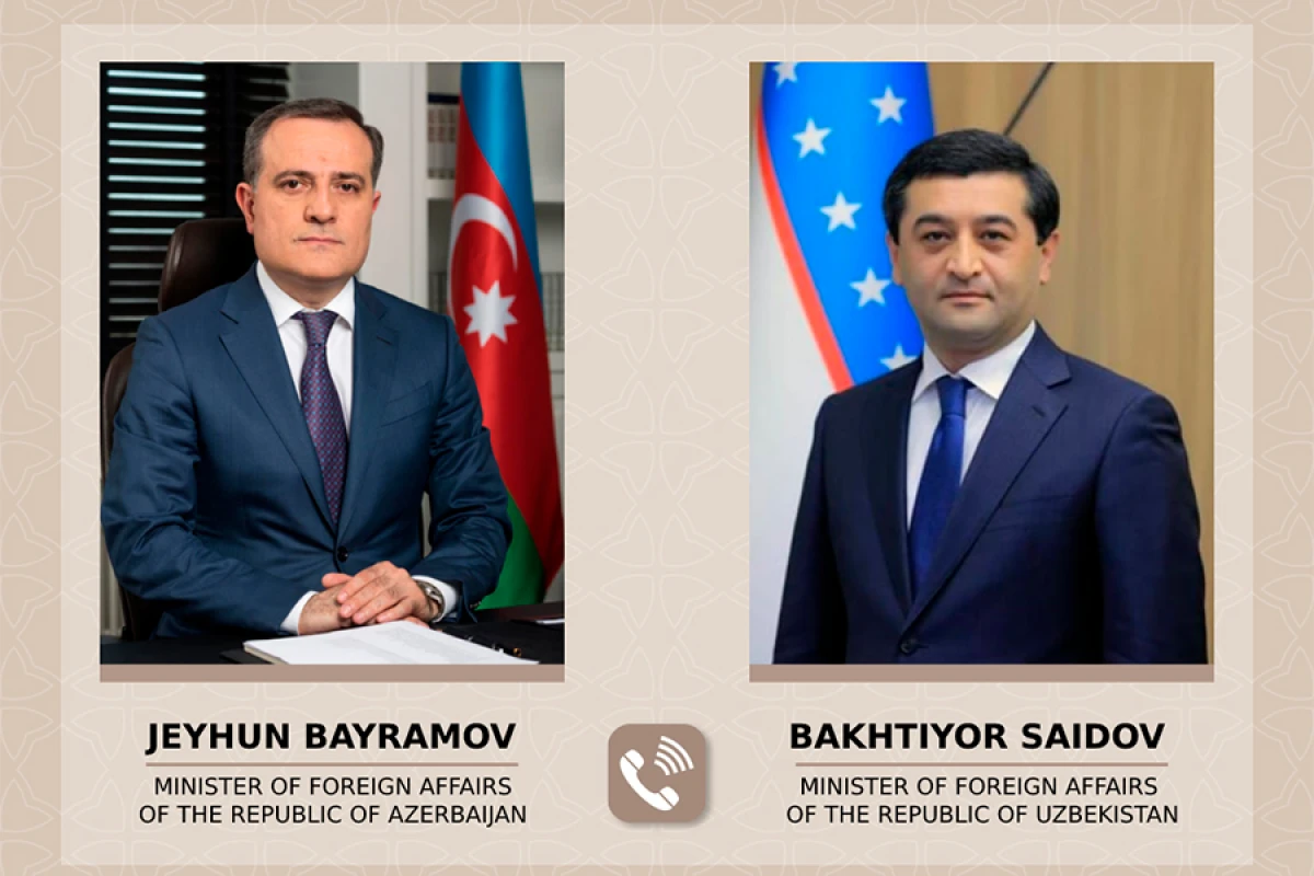 Azərbaycan və Özbəkistan XİN başçılarının telefon danışığı oldu