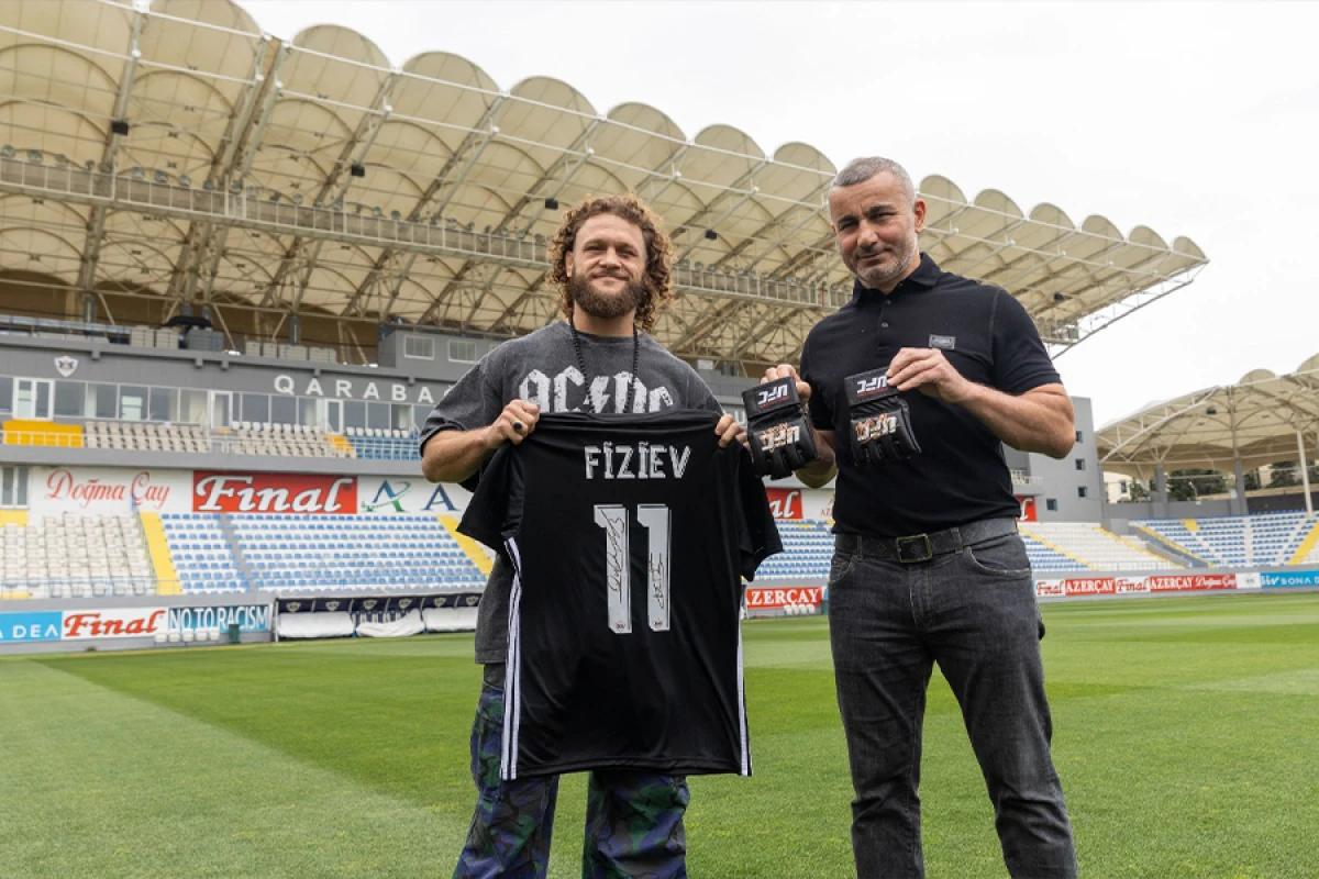 MMA döyüşçüsü “Qarabağ”ın qonağı oldu