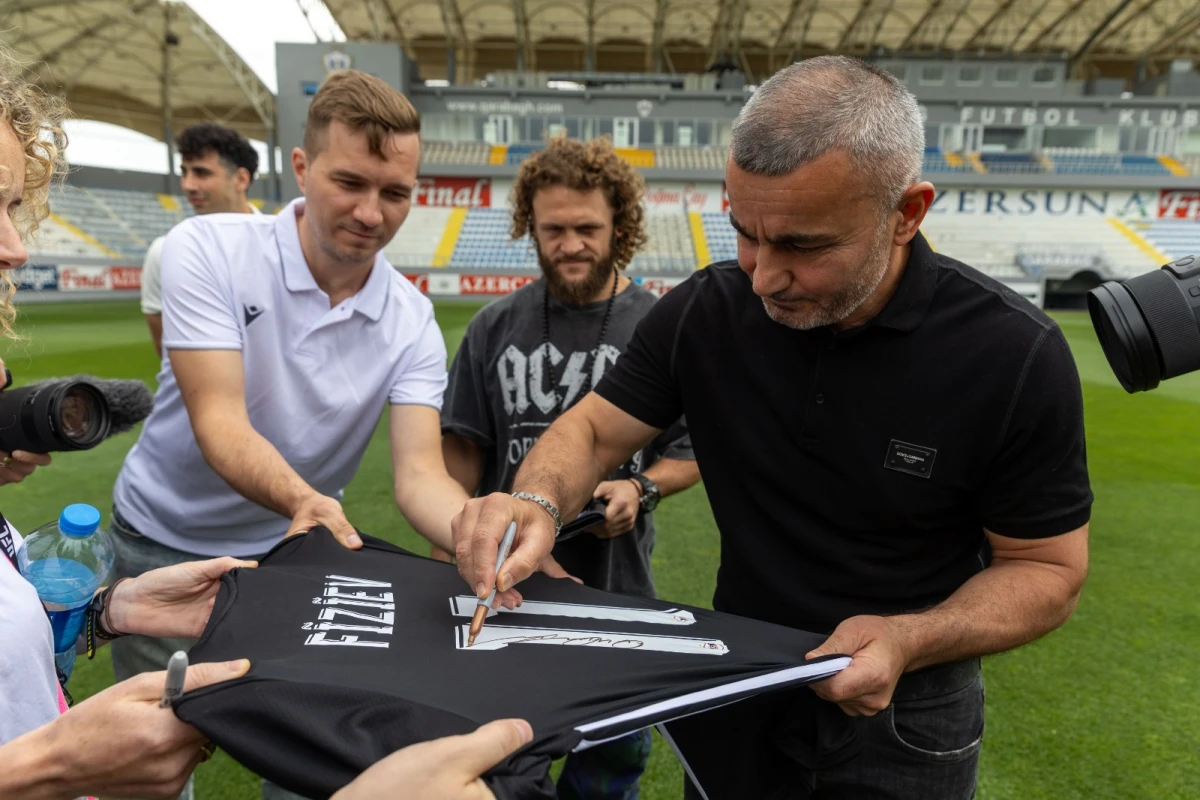 MMA döyüşçüsü “Qarabağ”ın qonağı oldu — 1