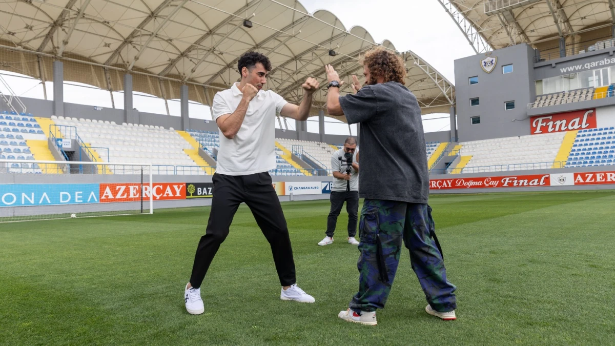 MMA döyüşçüsü “Qarabağ”ın qonağı oldu — 4