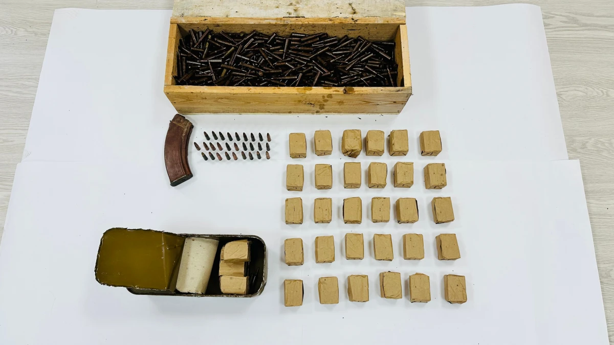 Şəkidə silah və narkotik aşkarlandı — 2