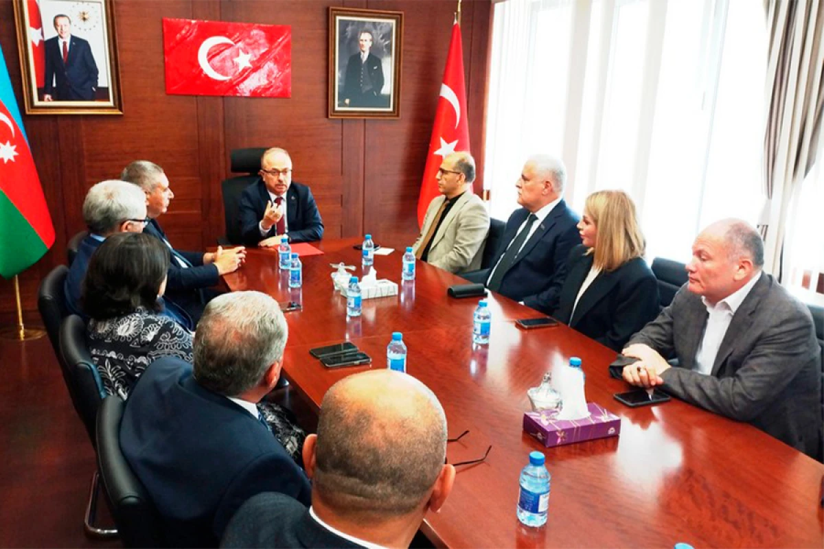 MŞ İH-nin üzvləri Türkiyənin Azərbaycandakı səfirliyində oldular
