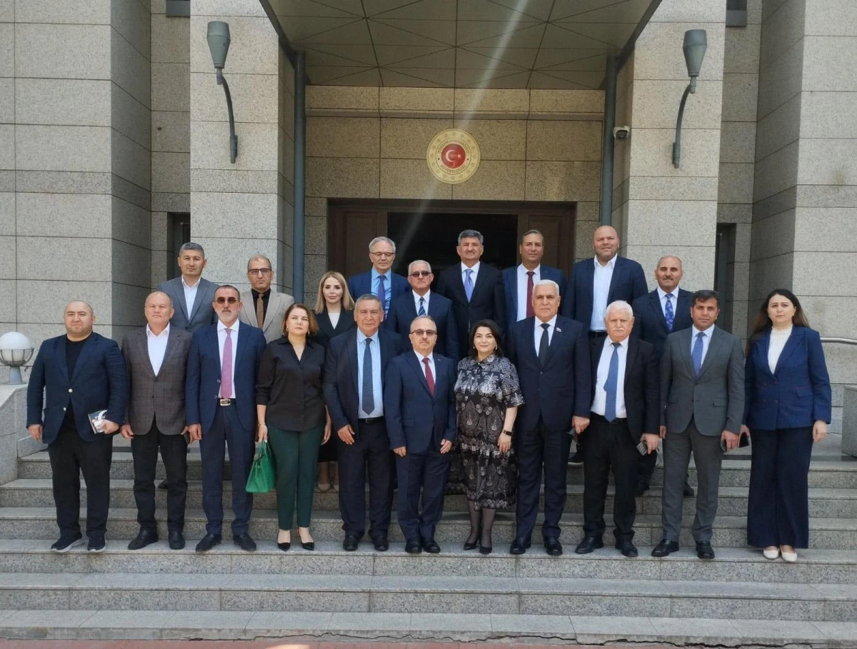MŞ İH-nin üzvləri Türkiyənin Azərbaycandakı səfirliyində oldular — 1