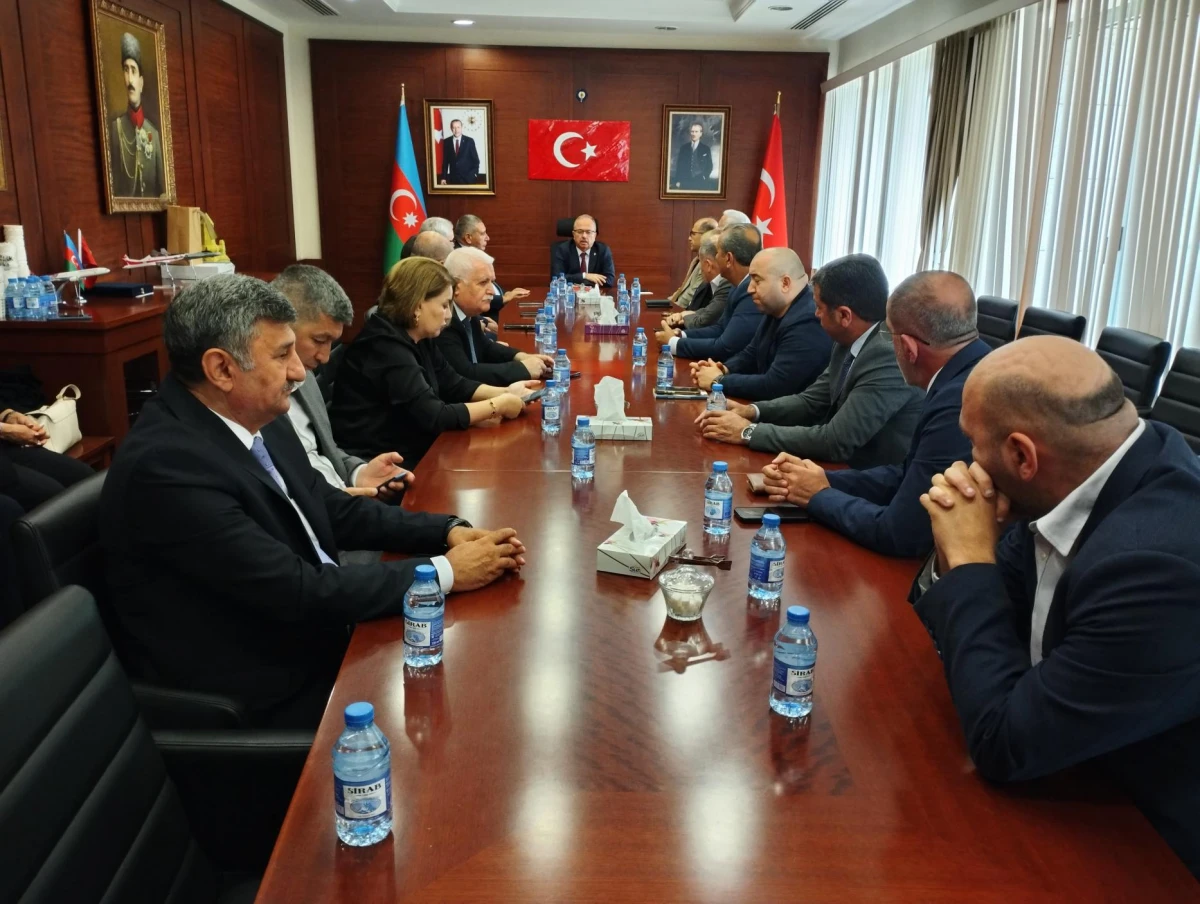 MŞ İH-nin üzvləri Türkiyənin Azərbaycandakı səfirliyində oldular — 5