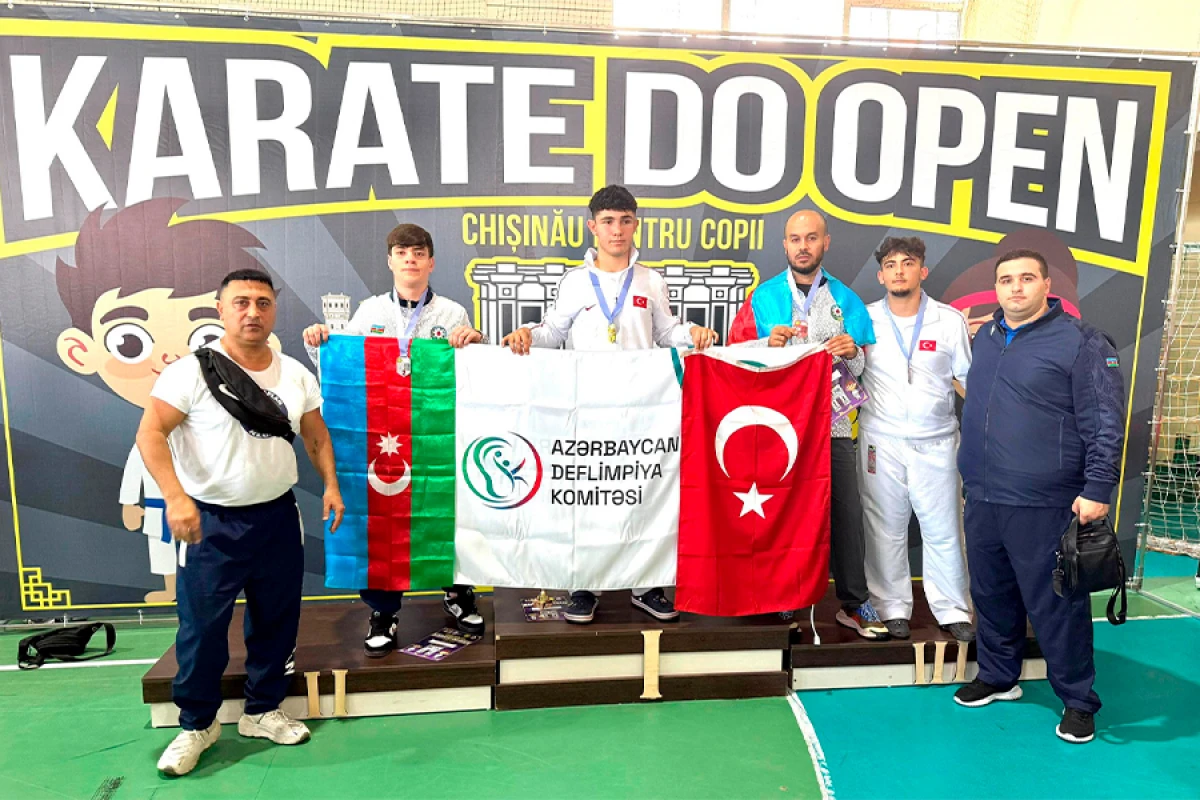 Karateçilərimiz Kişineuda 6 medal qazandılar