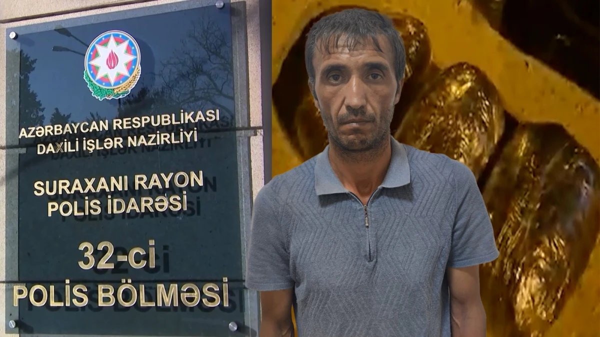 Qaraçuxurda narkokuryerlik edən şəxs saxlanıldı — 1
