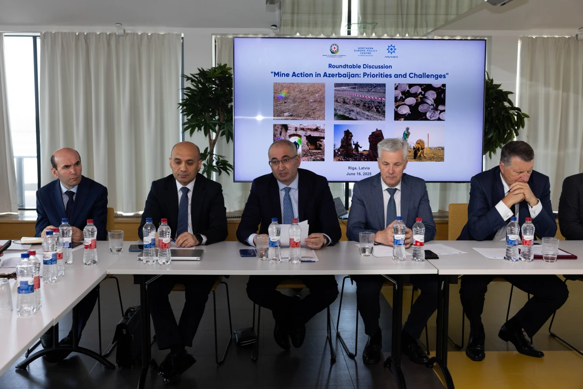 Latviyada “Azərbaycanda Minatəmizləmə: Prioritetlər və Çağırışlar” mövzusunda dəyirmi masa keçirildi — 3