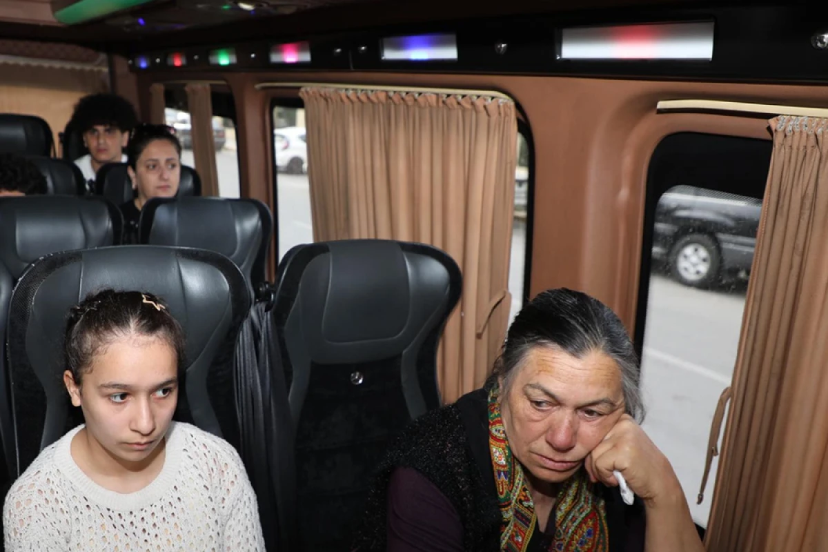 Ağdamın Kəngərli kəndinə növbəti köç karvanı yola salındı
