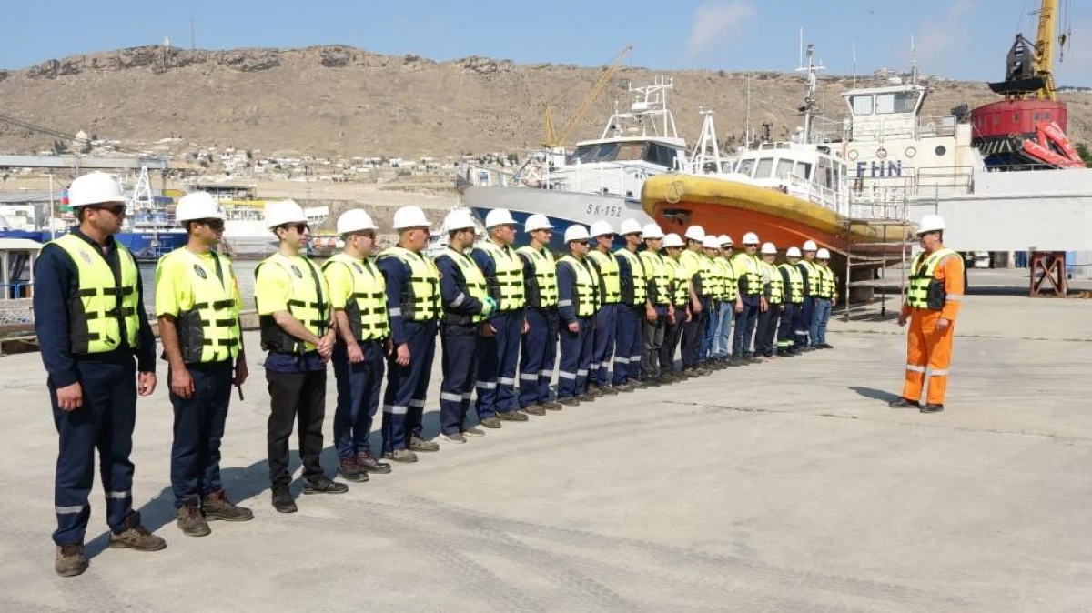 FHN Xəzərdə taktiki təlim keçirdi — 3