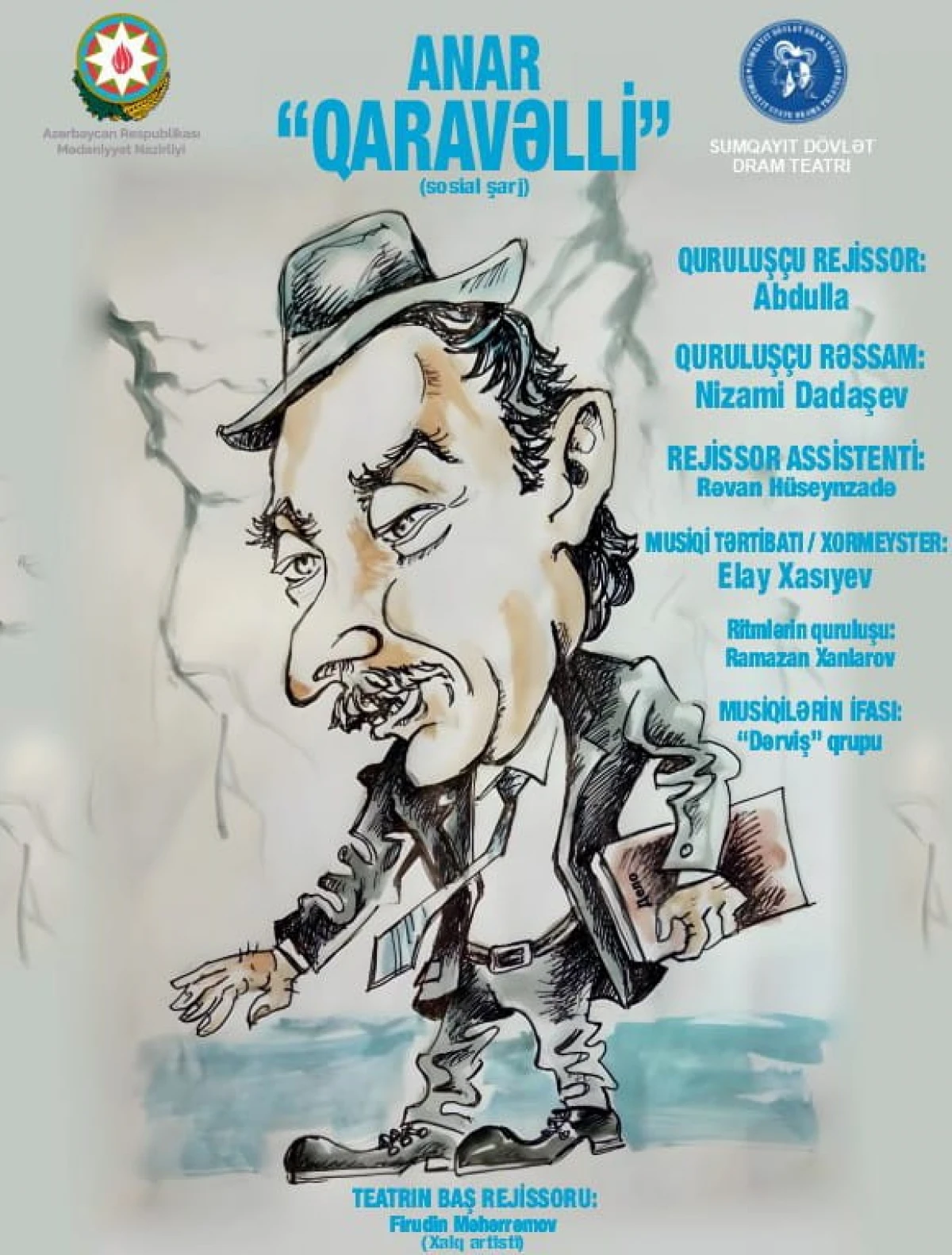 Sumqayıt Teatrında “Qaravəlli” tamaşasının premyerası keçiriləcək — 1
