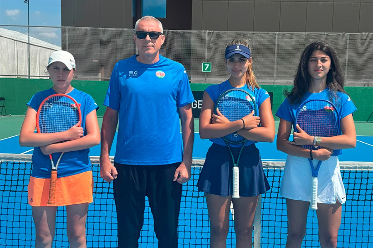 Tennisçilərimiz Albaniya yığmasına qalib gəldi