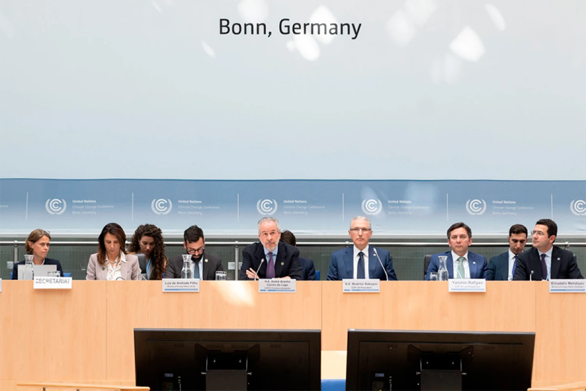 Bonn İqlim Sammiti çərçivəsində məsləhətləşmələr aparıldı