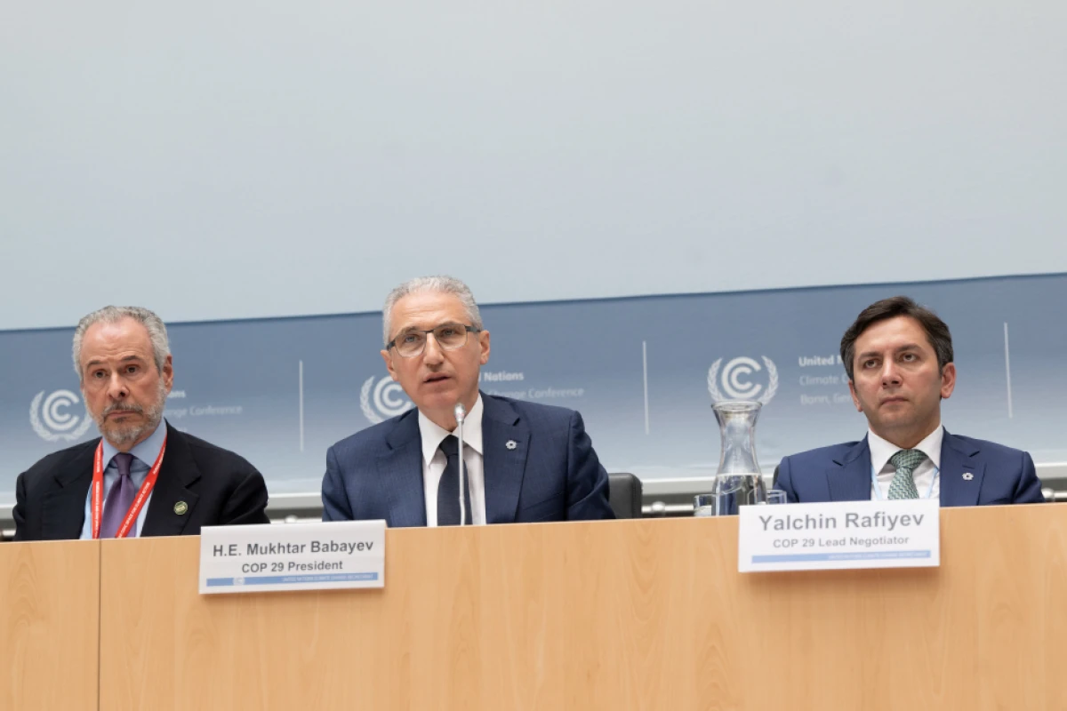 Bonn İqlim Sammiti çərçivəsində məsləhətləşmələr aparıldı — 2