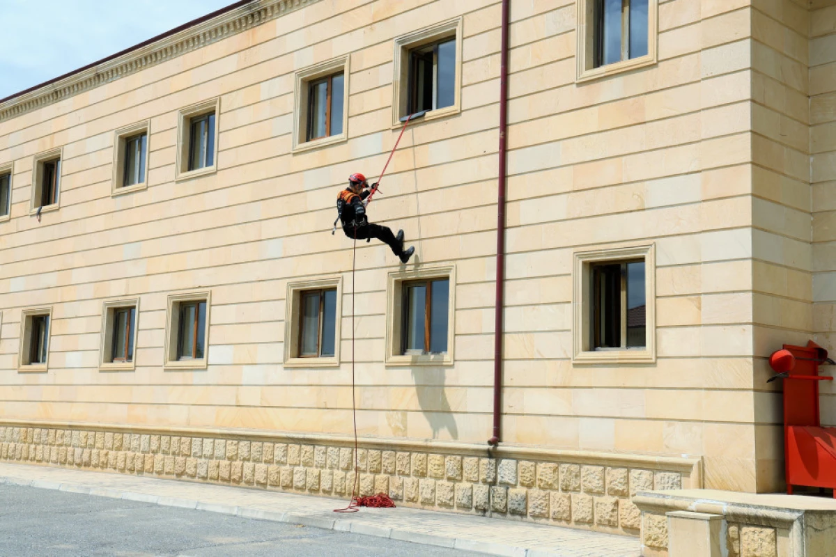 FHN-in Aran Regional Mərkəzi mülki müdafiə məşqi keçirdi — 2
