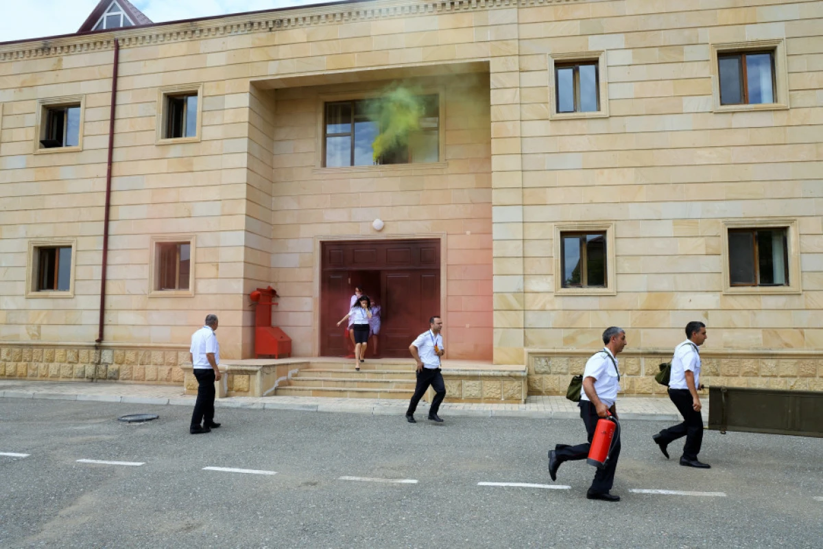 FHN-in Aran Regional Mərkəzi mülki müdafiə məşqi keçirdi — 5