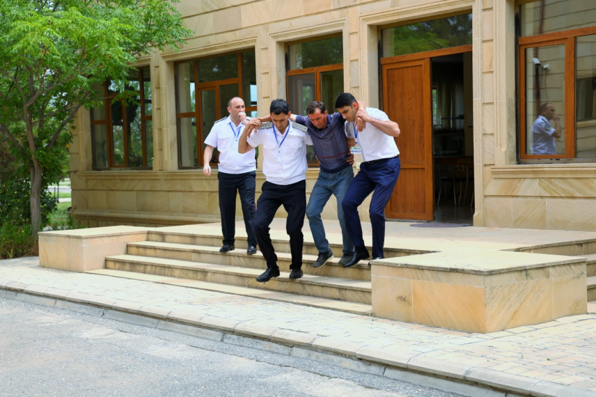 FHN-in Aran Regional Mərkəzi mülki müdafiə məşqi keçirdi — 6