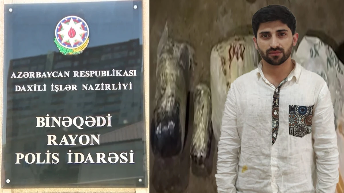 Binəqədidə narkokuryerlik edən tiktoker saxlanıldı — 1