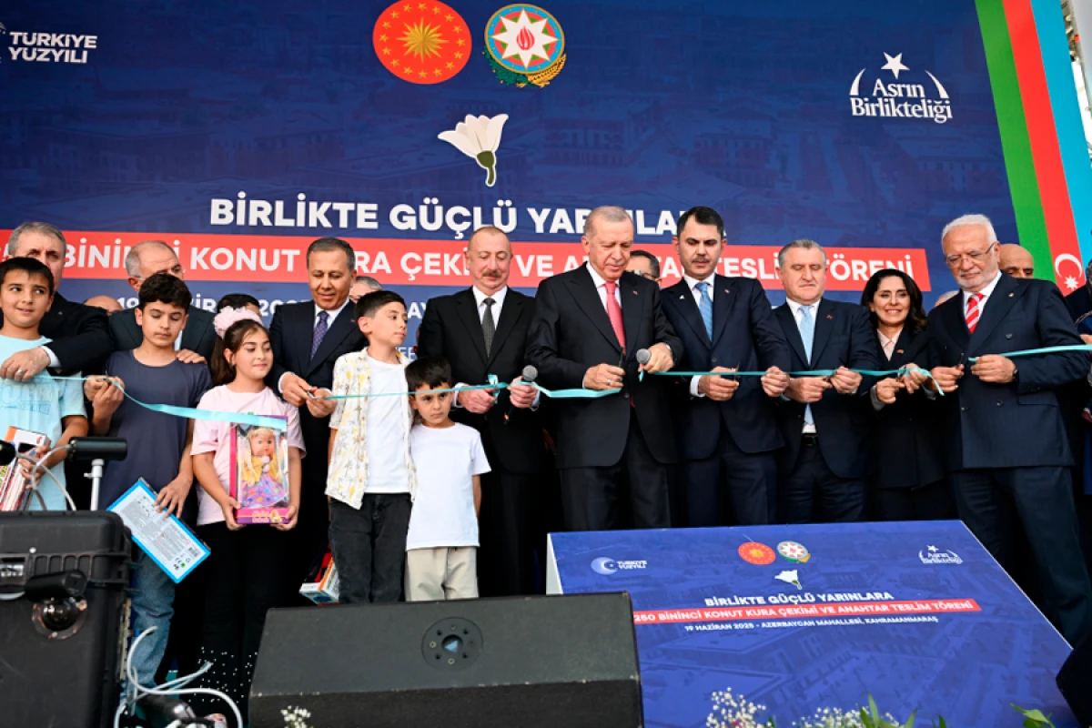 Kahramanmaraşda “Azərbaycan” məhəlləsinin açılış mərasimi keçirildi - YENİLƏNDİ 6