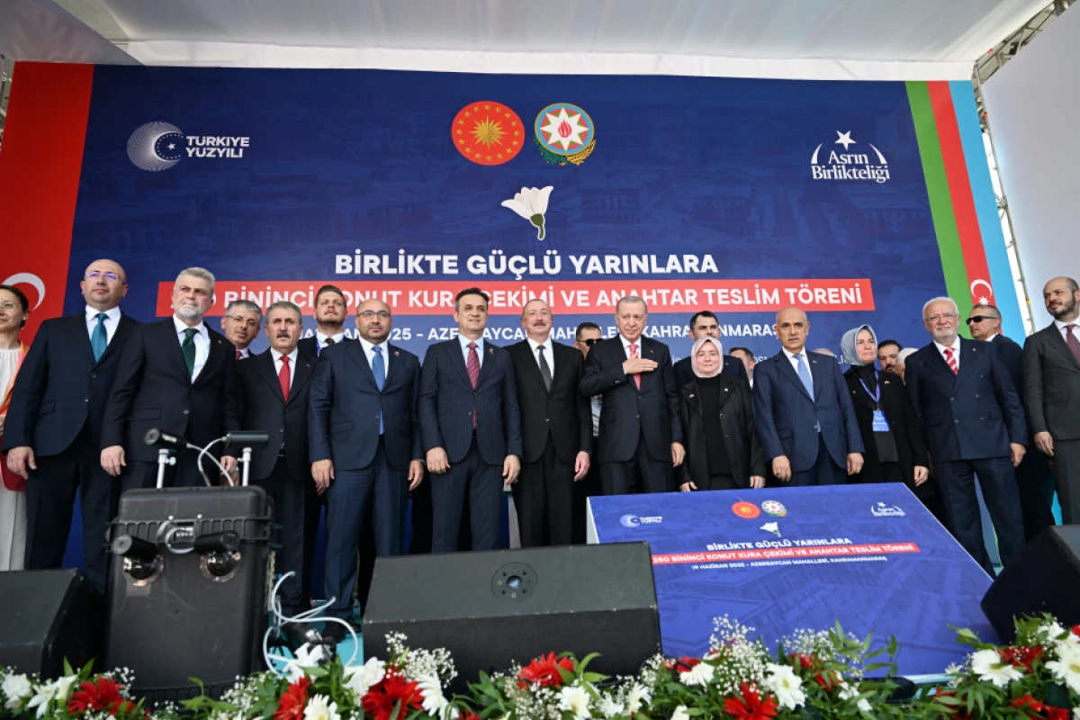 Kahramanmaraşda “Azərbaycan” məhəlləsinin açılış mərasimi keçirildi - YENİLƏNDİ 6 — 2