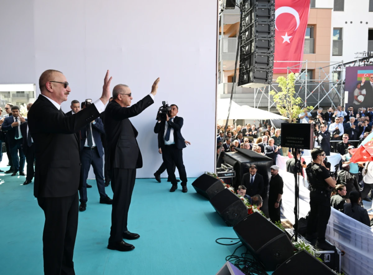 Kahramanmaraşda “Azərbaycan” məhəlləsinin açılış mərasimi keçirildi - YENİLƏNDİ 6 — 6