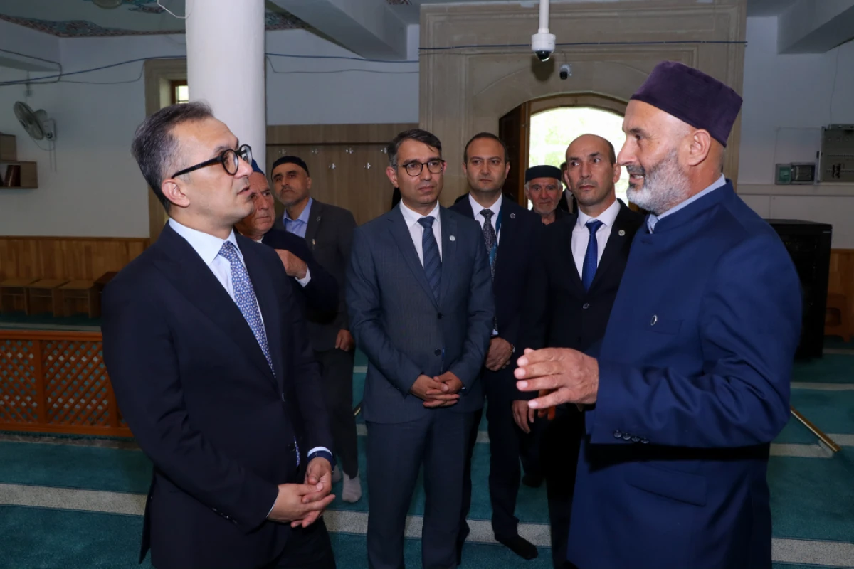 Ramin Məmmədov Qusarda yerləşən bir sıra məscidləri ziyarət etdi — 1