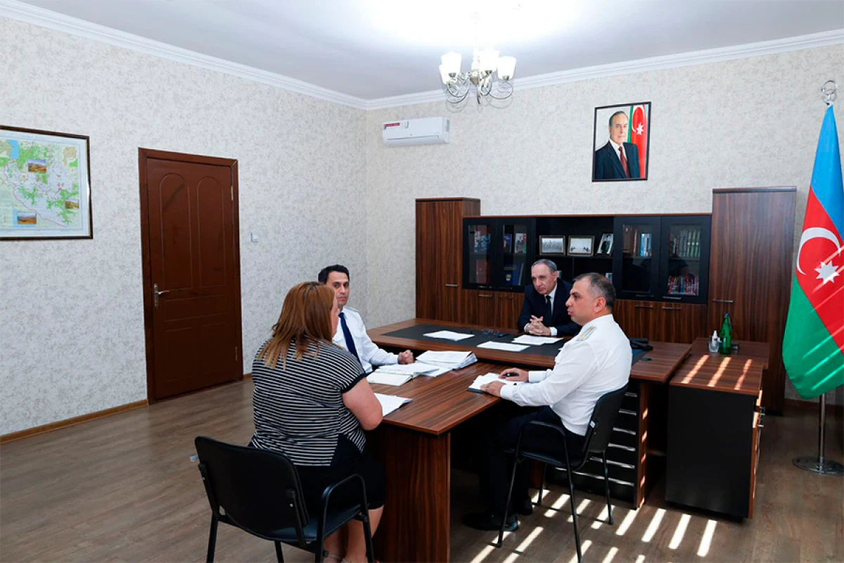 Baş prokuror Gədəbəy rayonunda vətəndaşları qəbul etdi