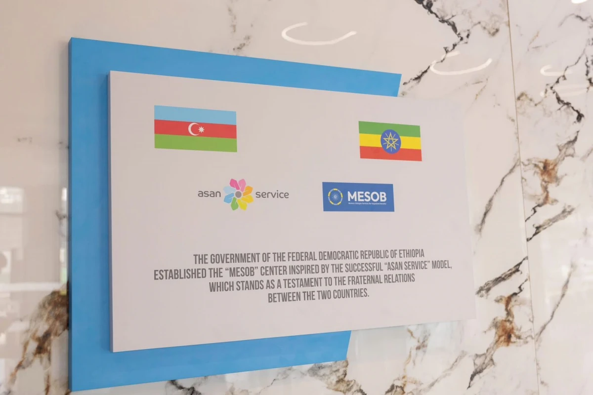 Efiopiyada  "ASAN xidmət" mərkəzi açıldı — 5