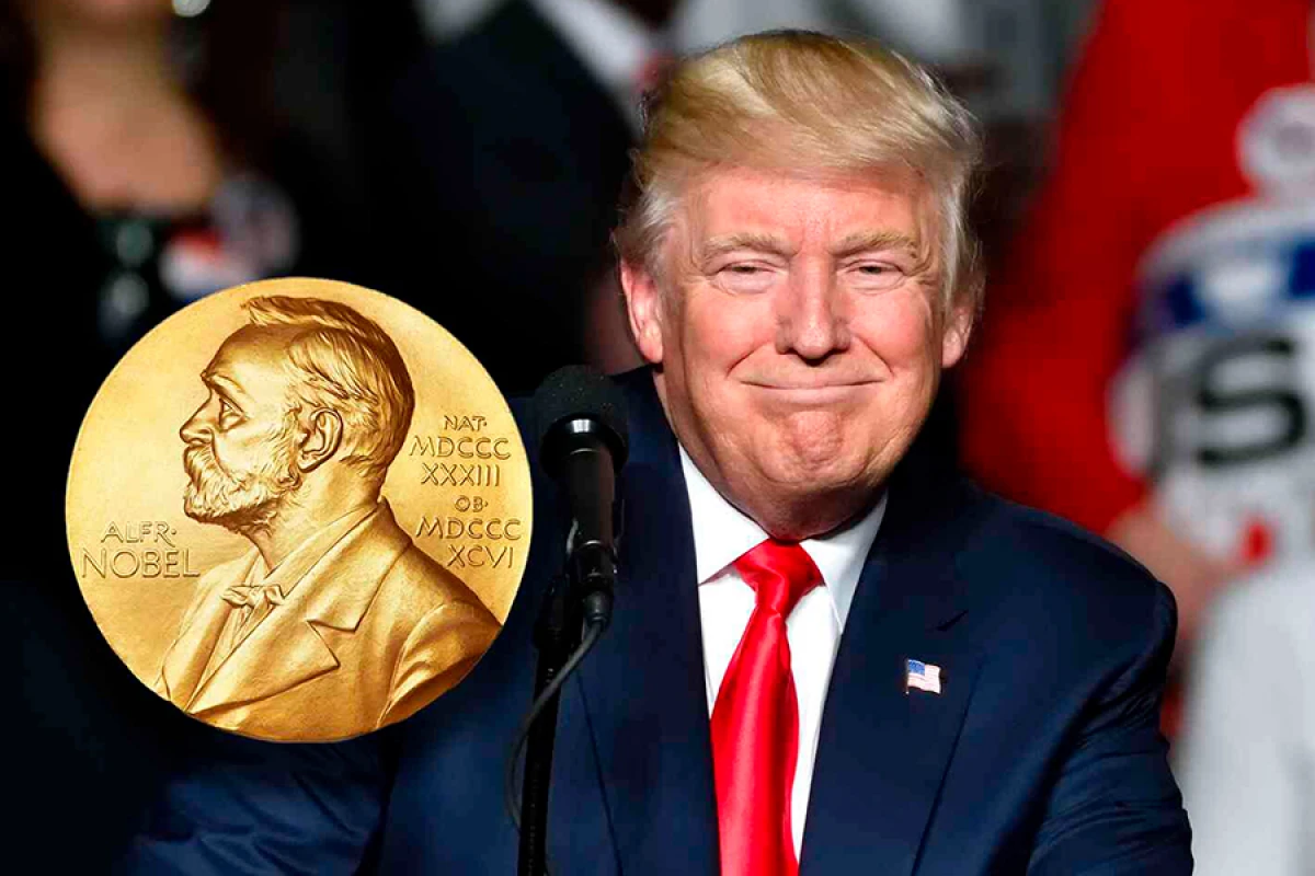 Tramp Nobel Sülh Mükafatına namizəd göstərildi