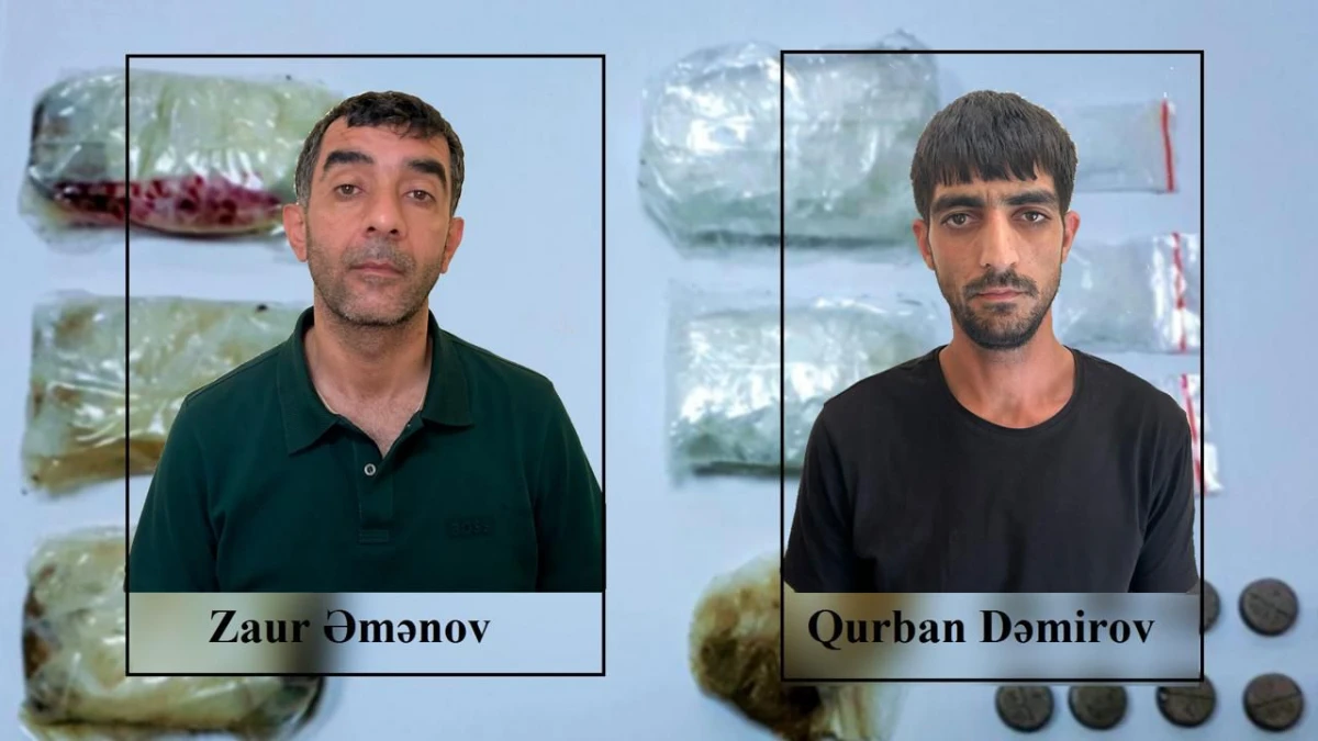 Şirvanda narkotik vasitələr satan iki nəfər saxlanıldı — 1