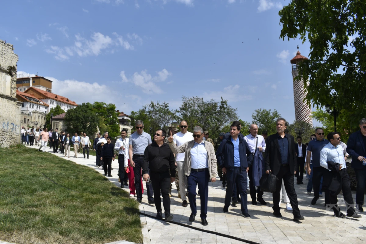 Diplomatik korpusun nümayəndələri Şuşa şəhəri ilə tanış oldular — 3