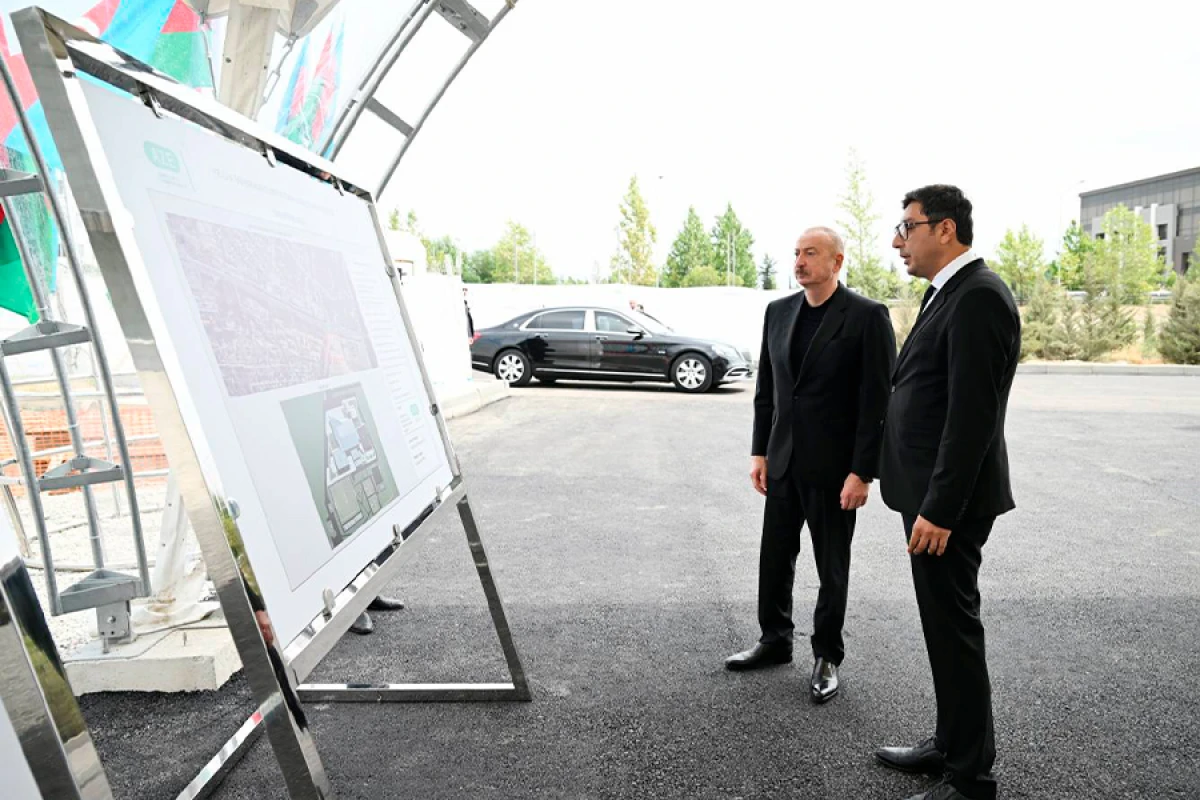 Prezident İlham Əliyev Yevlax Olimpiya İdman Kompleksində görülmüş işlərlə tanış oldu - YENİLƏNDİ