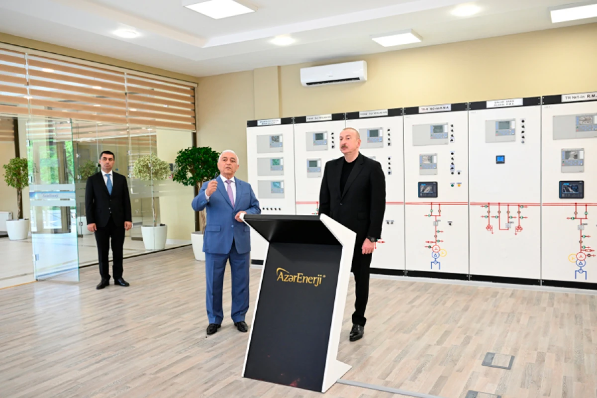 Prezident İlham Əliyev “Yevlax” qovşaq yarımstansiyasının, Regional Təlim-Tədris və Laboratoriya Mərkəzinin açılışında iştirak etdi - YENİLƏNDİ