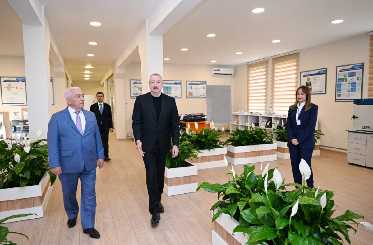 Prezident İlham Əliyev “Yevlax” qovşaq yarımstansiyasının, Regional Təlim-Tədris və Laboratoriya Mərkəzinin açılışında iştirak etdi - YENİLƏNDİ — 7