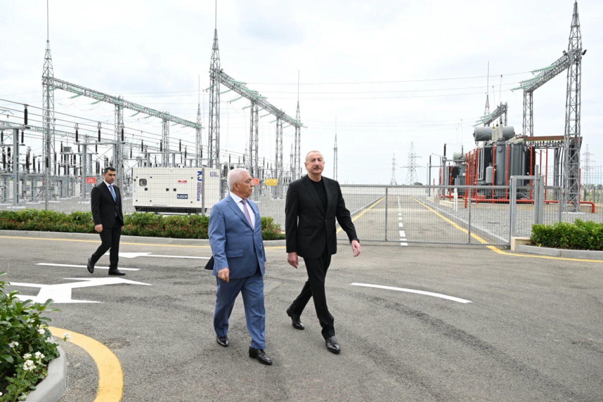 Prezident İlham Əliyev “Yevlax” qovşaq yarımstansiyasının, Regional Təlim-Tədris və Laboratoriya Mərkəzinin açılışında iştirak etdi - YENİLƏNDİ — 8