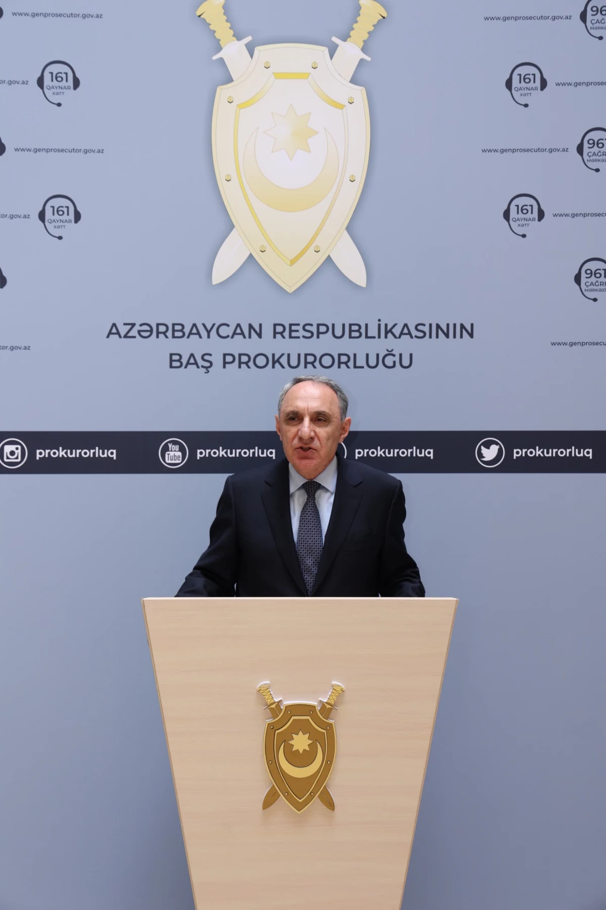 Baş Prokurorluqda dövlət qulluqçularının peşə bayramı qeyd olundu — 3
