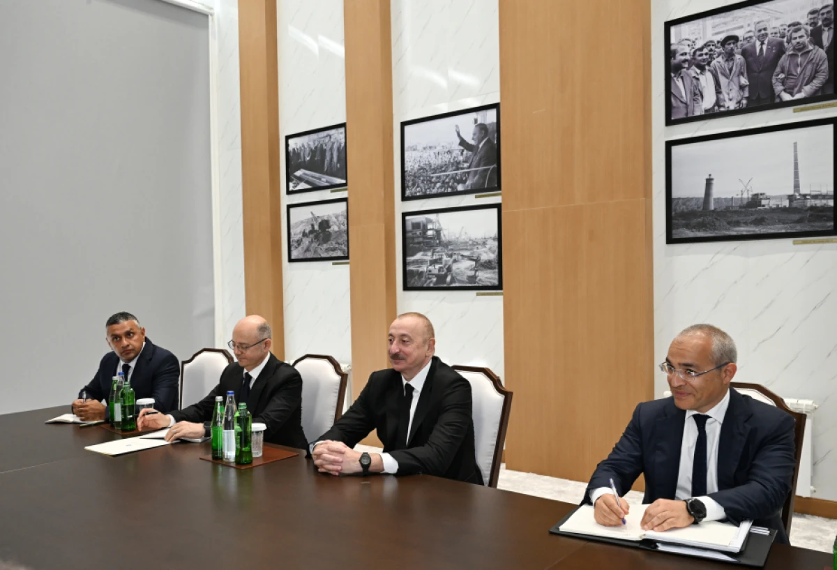Azərbaycan Prezidenti İlham Əliyev Mingəçevirdə İtaliyanın şirkətlər və “Made in Italy” nazirinin başçılıq etdiyi nümayəndə heyətini qəbul etdi - YENİLƏNDİ — 3