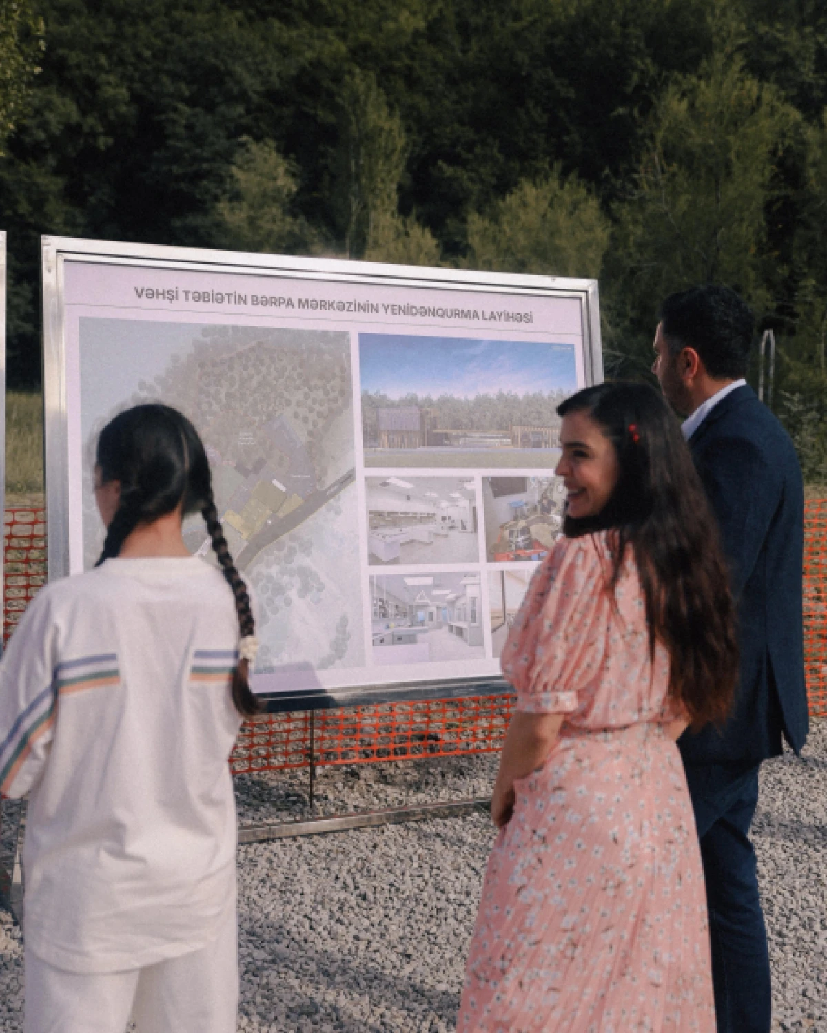 Leyla Əliyeva və Arzu Əliyeva Altıağac Milli Parkını ziyarət etdilər — 8