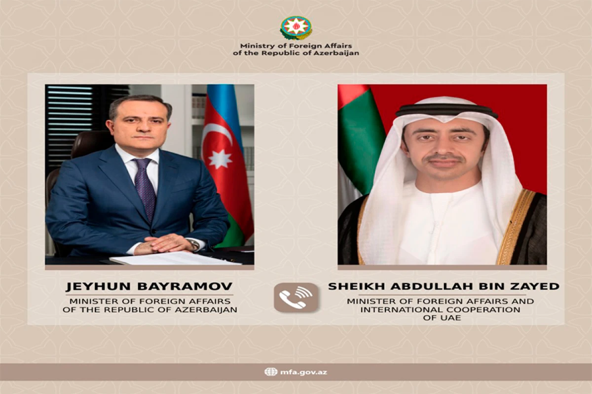Ceyhun Bayramov BƏƏ XİN başçısı ilə telefon danışığı apardı - YENİLƏNDİ