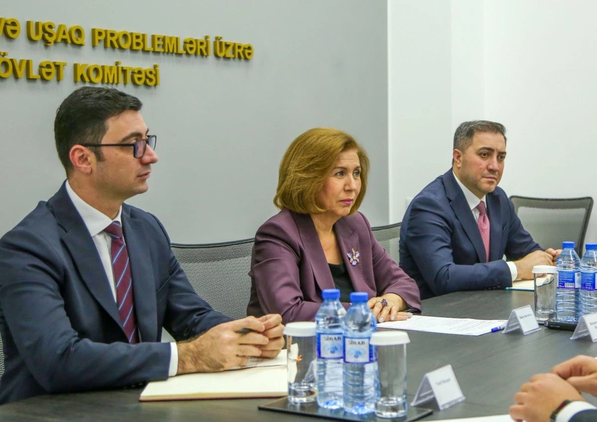Bahar Muradova Birləşmiş Ərəb Əmirliklərinin (BƏƏ) Azərbaycandakı səfiri ilə görüşdü — 5