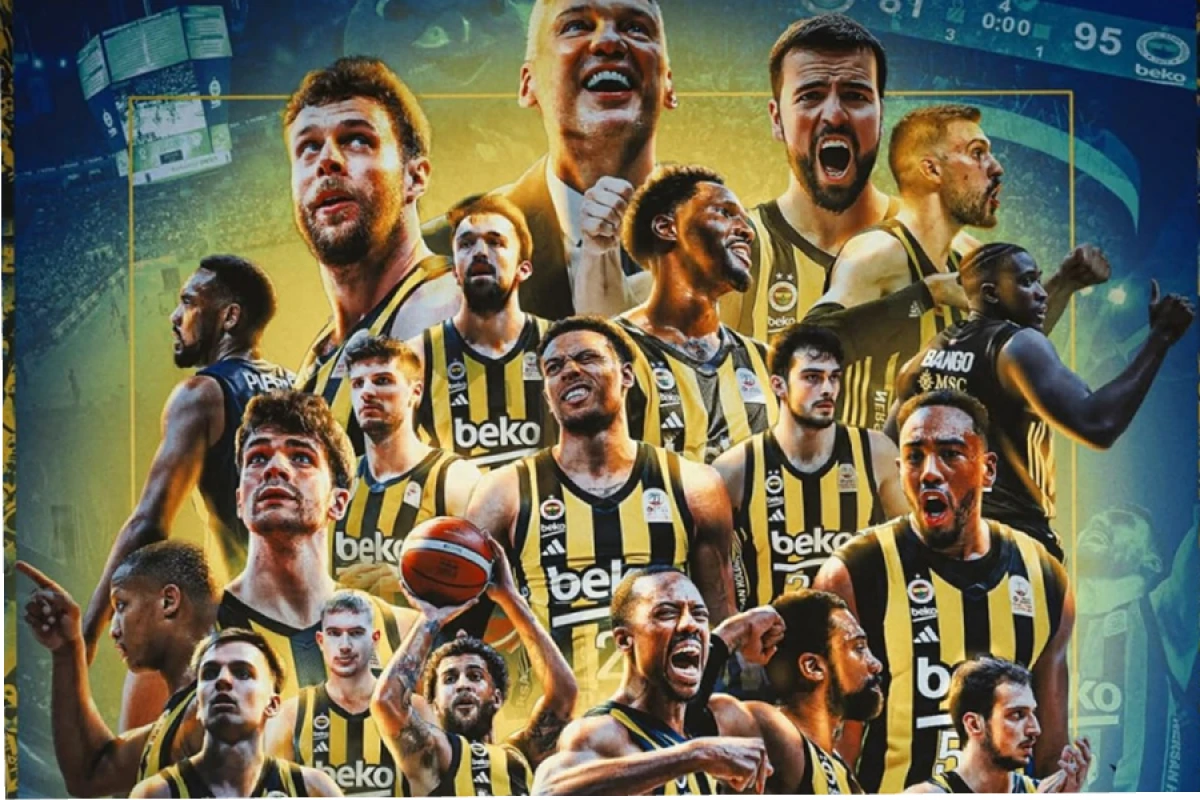 “Fənərbağça” basketbol komandası Türkiyə çempionu oldu