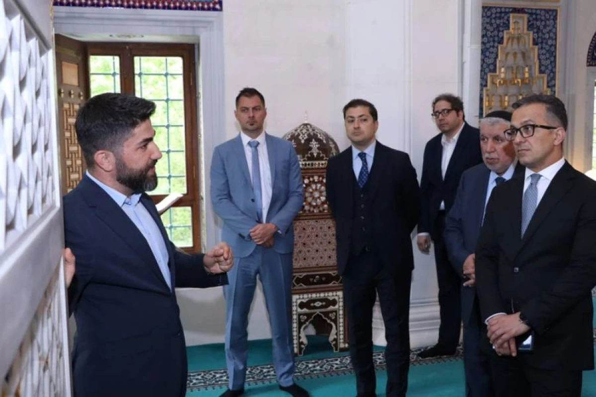 Ramin Məmmədov Berlindəki “Şəhidlik” məscidində getdi