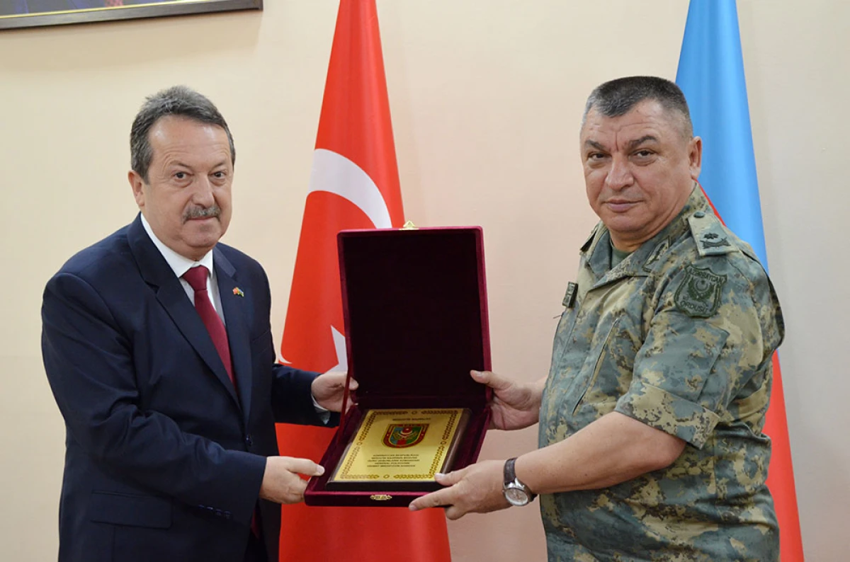 Türkiyə MMU-nun nümayəndə heyəti Quru Qoşunları Komandanlığını ziyarət etdi — 1