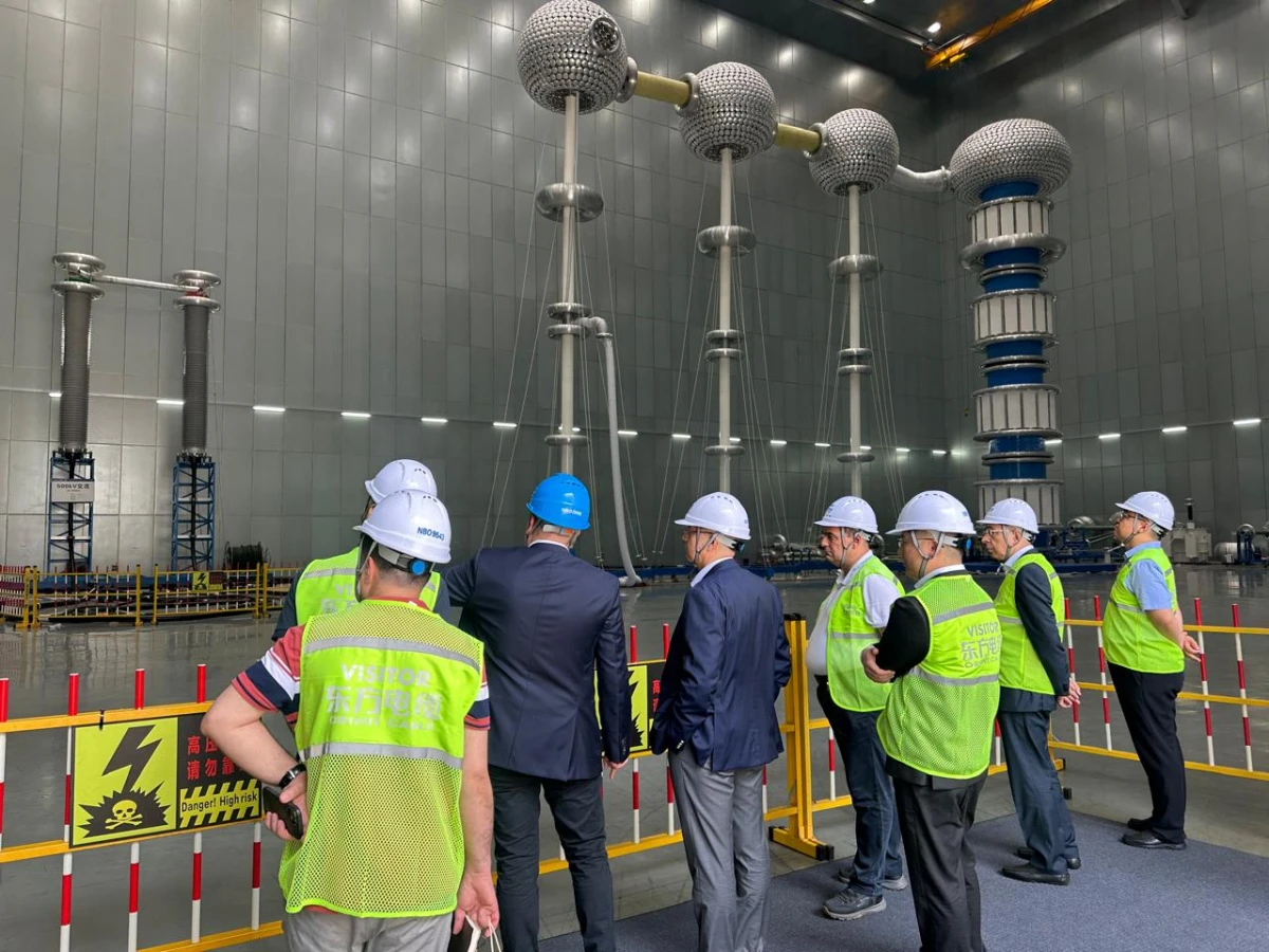 Energetika naziri Çinin "Orient Cable" şirkətinə səfər etdi — 1