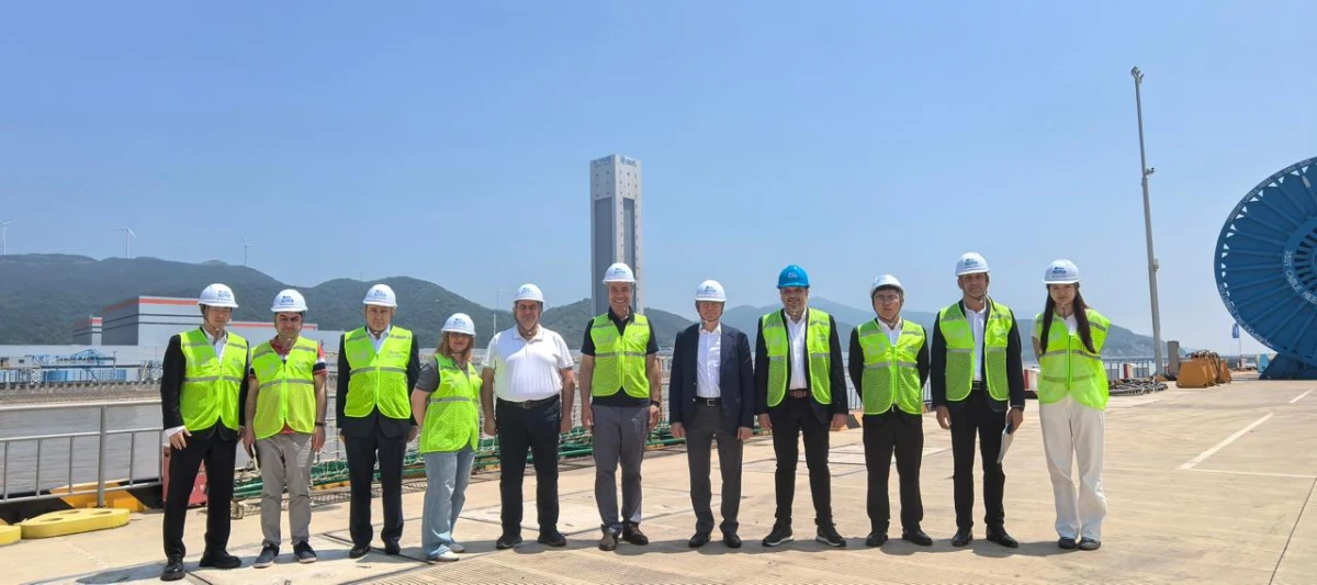 Energetika naziri Çinin "Orient Cable" şirkətinə səfər etdi — 2