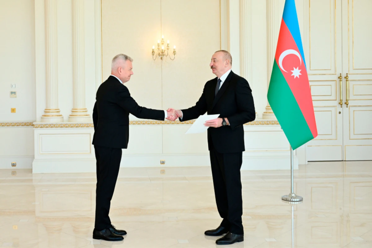 Prezident İlham Əliyev Polşanın ölkəmizdə yeni təyin olunmuş səfirinin etimadnaməsini qəbul etdi