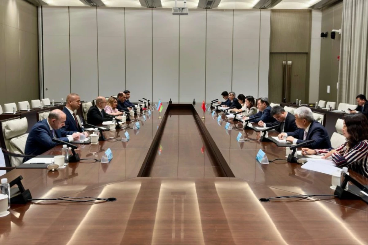 Pərviz Şahbazov Çinin Milli Enerji Administrasiyasının rəhbəri ilə görüşdü