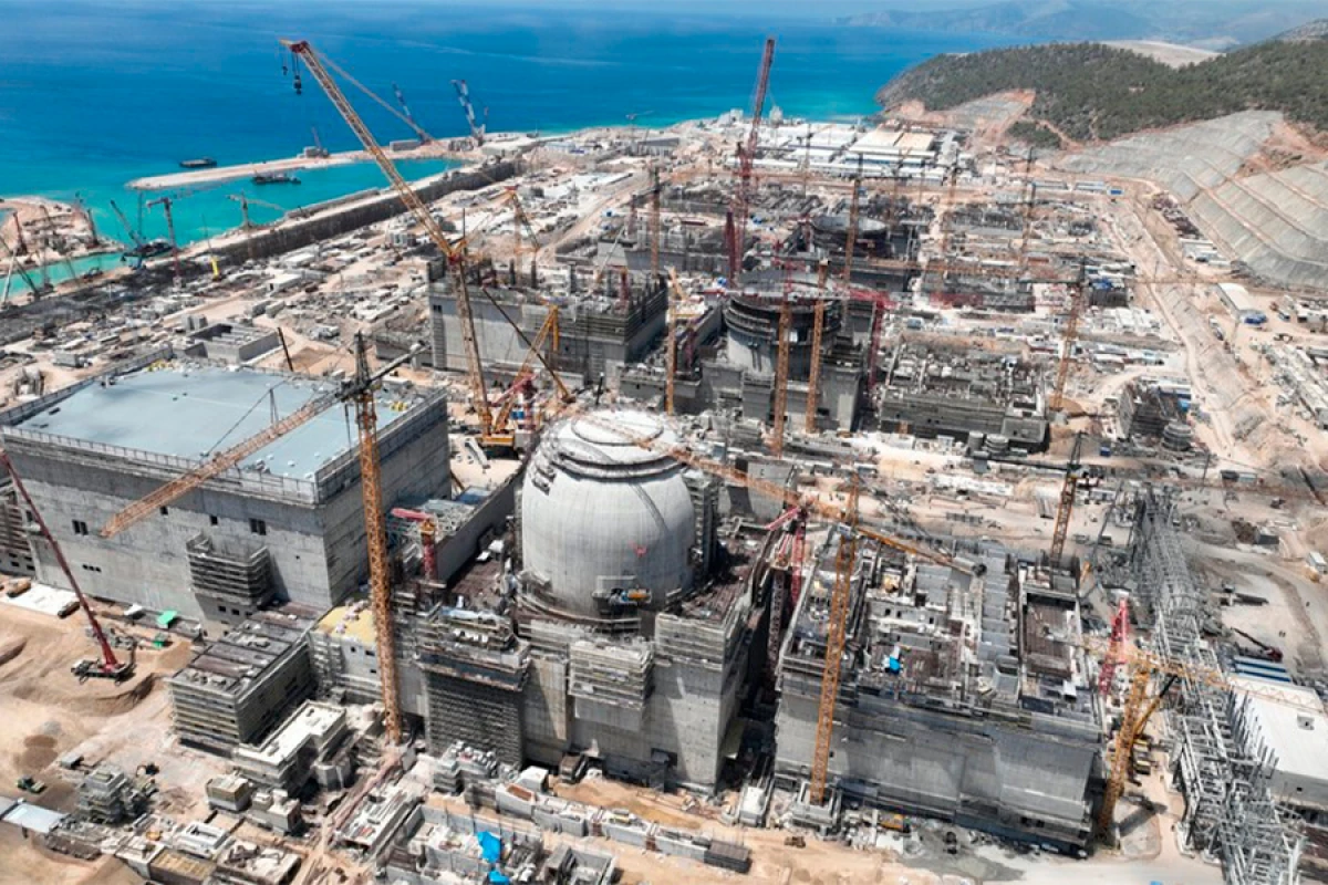 "Akkuyu" AES-in I enerji bloku yaxın zamanlarda işə salınacaq