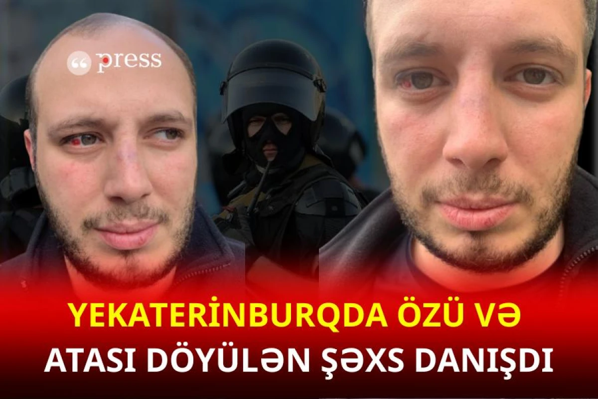 Yekaterinburq hadisəsinin şahidi: "Evimizi yıxdılar" - FOTOLAR
