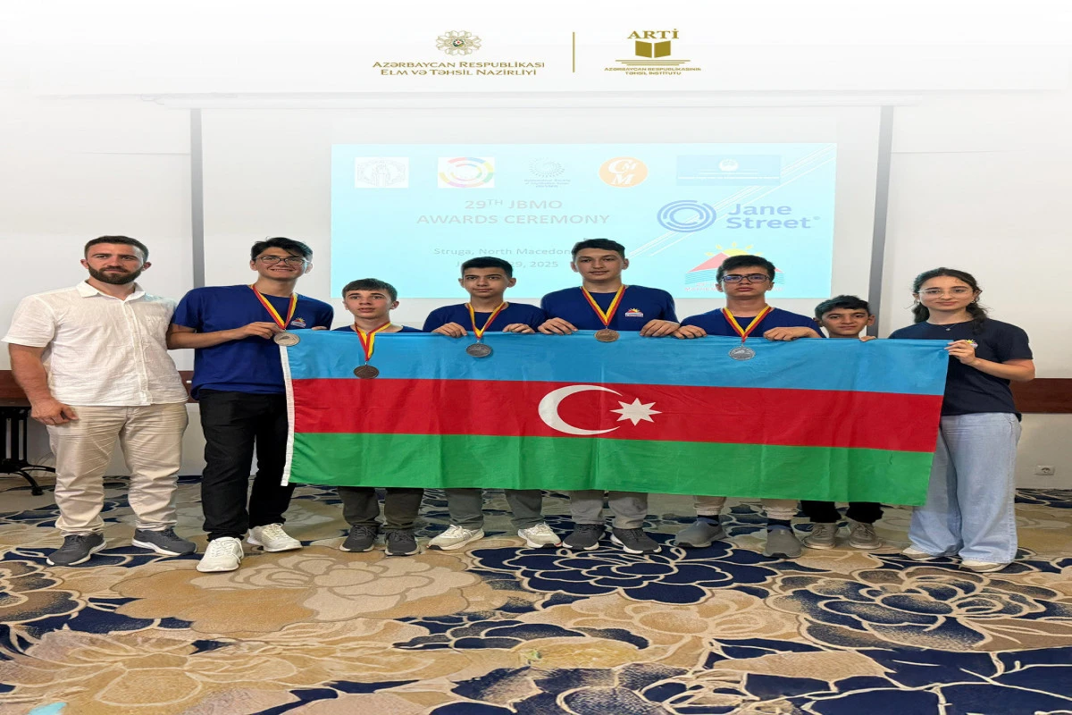 Məktəblilərimiz Beynəlxalq Riyaziyyat Olimpiadasında uğur qazandı — 3