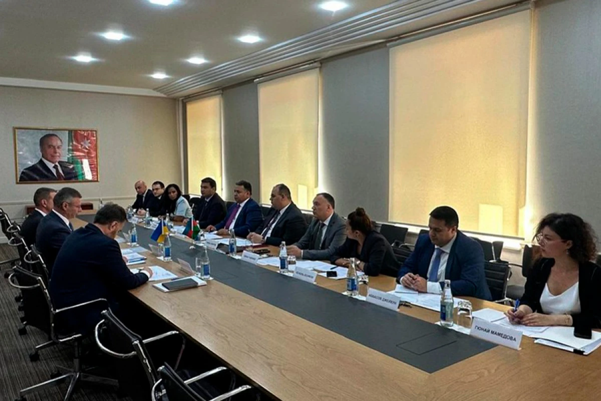 Azərbaycanla Ukrayna arasında protokol imzalandı - FOTO